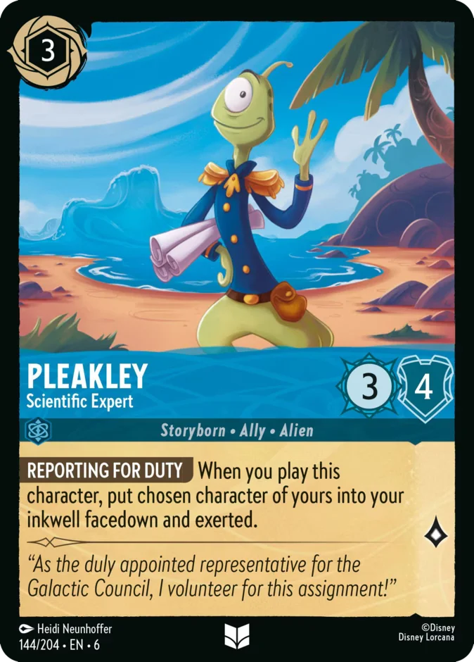 Pleakley - Scientific Expert 「6-144」「EN」