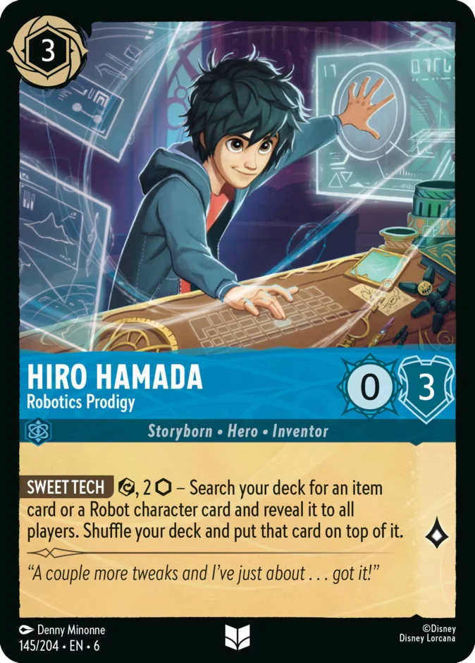 Hiro Hamada - Robotics Prodigy 「6-145」「EN」