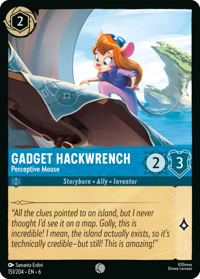 Gadget Hackwrench - Perceptive Mouse 「6-151」「EN」
