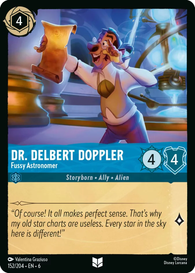 Dr. Delbert Doppler - Fussy Astronomer 「6-152」「EN」