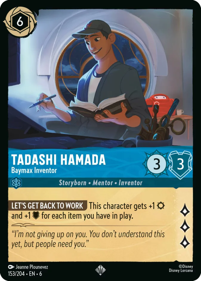 Tadashi Hamada - Baymax Inventor 「6-153」「EN」