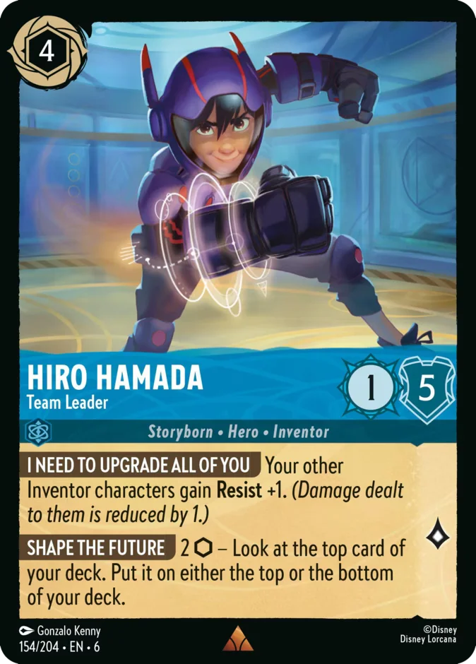 Hiro Hamada - Team Leader 「6-154」「EN」