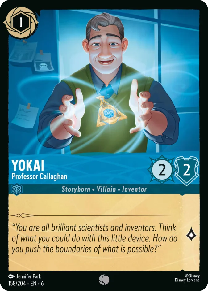 Yokai - Professor Callaghan 「6-158」「EN」
