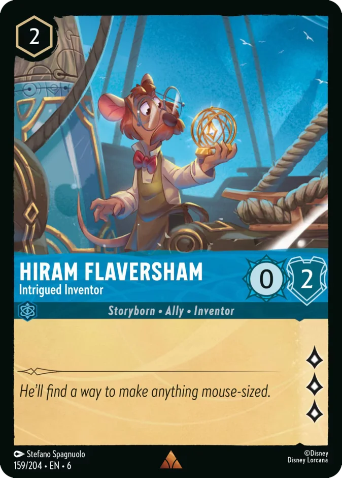 Hiram Flaversham - Intrigued Inventor 「6-159」「EN」