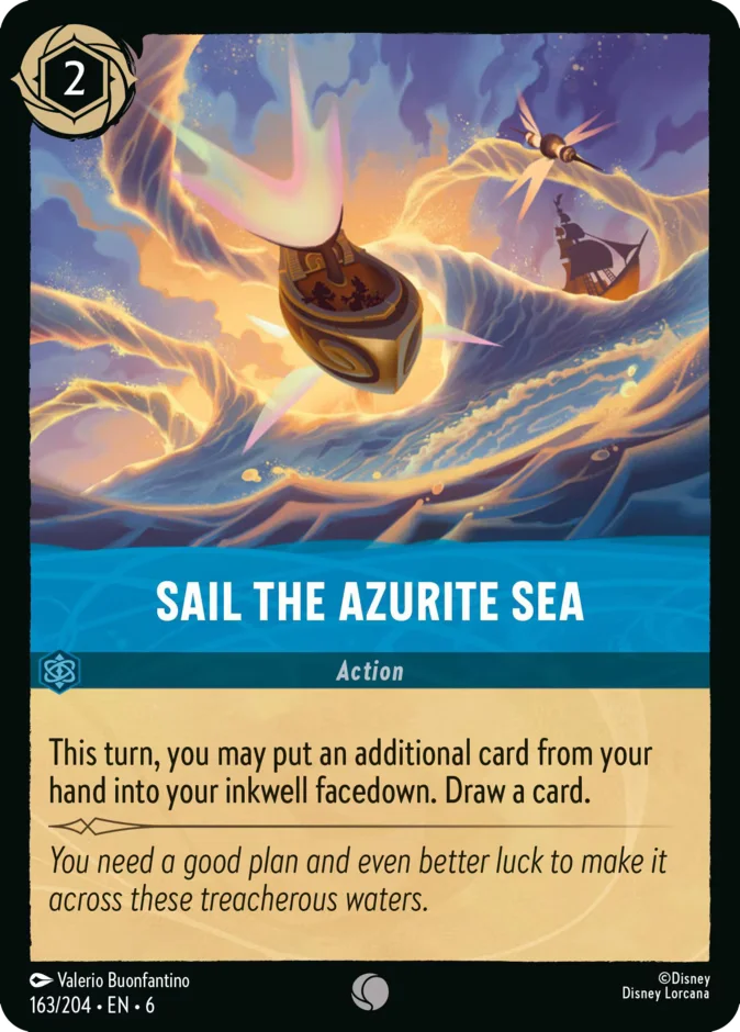 Sail the Azurite Sea 「6-163」「EN」