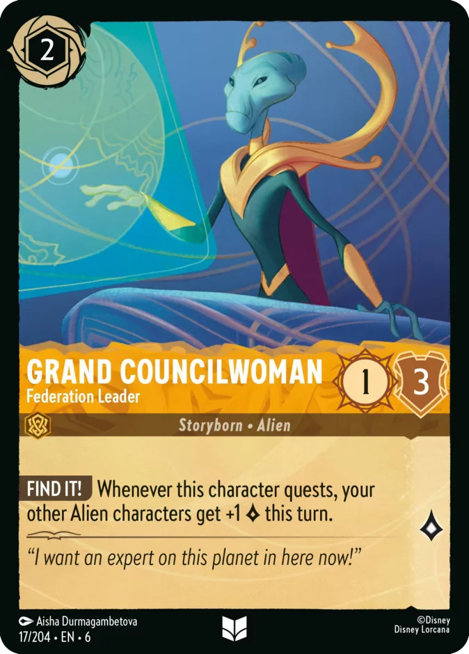 Grand Councilwoman - Federation Leader 「6-17」「EN」