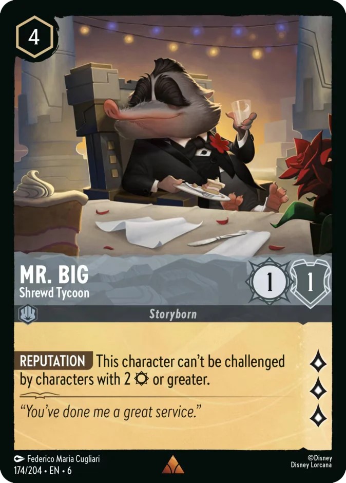 Mr. Big - Shrewd Tycoon 「6-174」「EN」