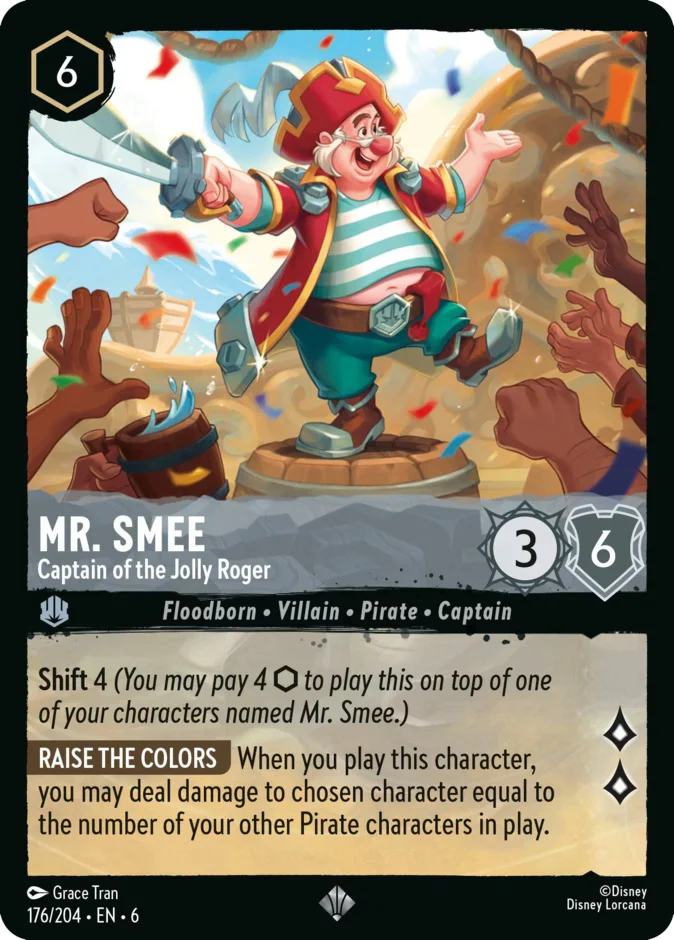 Mr. Smee - Captain of the Jolly Roger 「6-176」「EN」