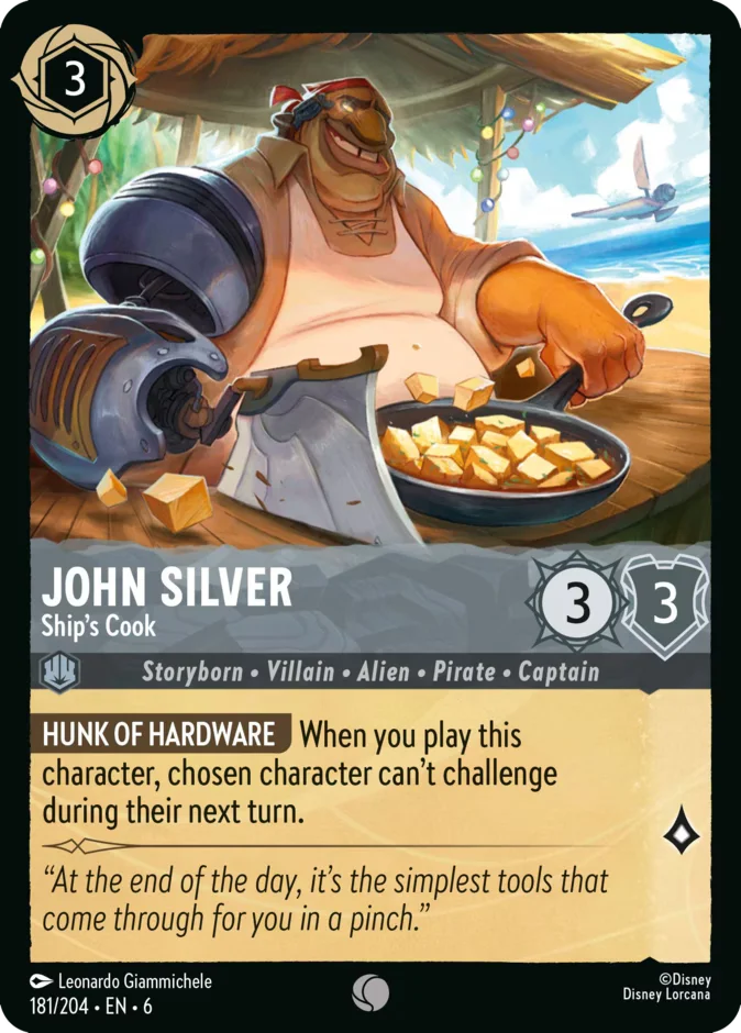 John Silver - Ship's Cook 「6-181」「EN」