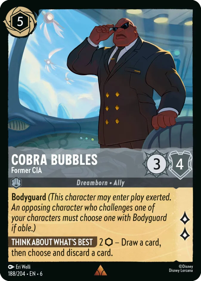 Cobra Bubbles - Former CIA 「6-188」「EN」