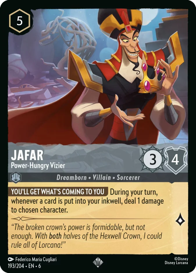 Jafar - Power-Hungry Vizier 「6-193」「EN」