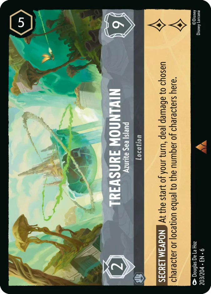 Treasure Mountain - Azurite Sea Island 「6-203」「EN」