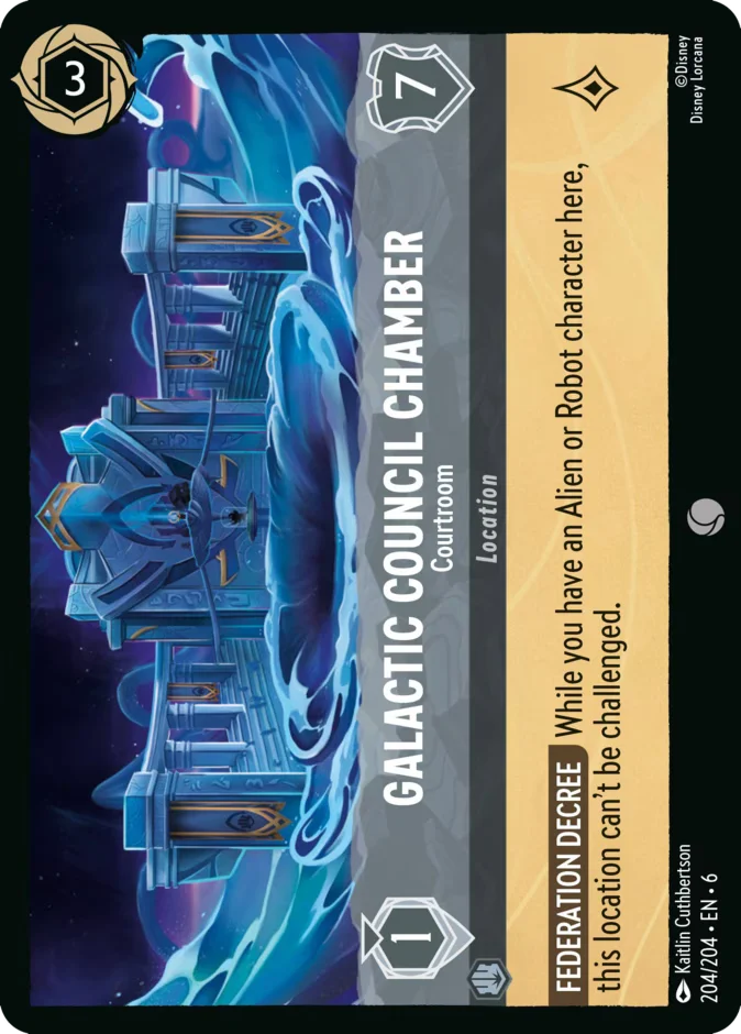 Galactic Council Chamber - Courtroom 「6-204」「EN」