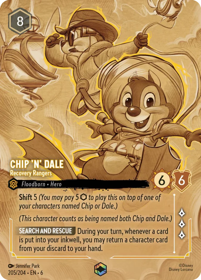 Chip 'n' Dale - Recovery Rangers 「6-205」「EN」