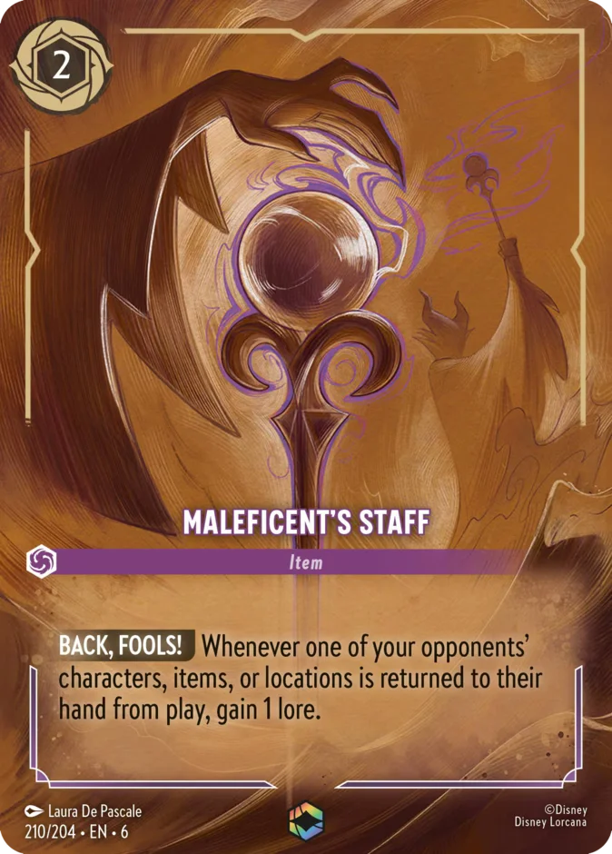 Maleficent's Staff 「6-210」「EN」