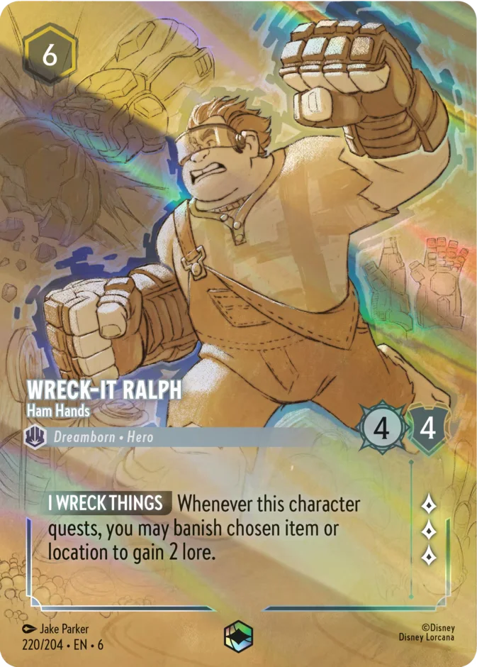 Wreck-It Ralph - Ham Hands 「6-220」「EN」