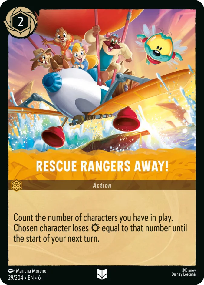 Rescue Rangers Away! 「6-29」「EN」