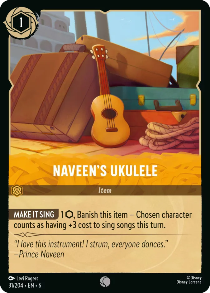Naveen's Ukulele 「6-31」「EN」