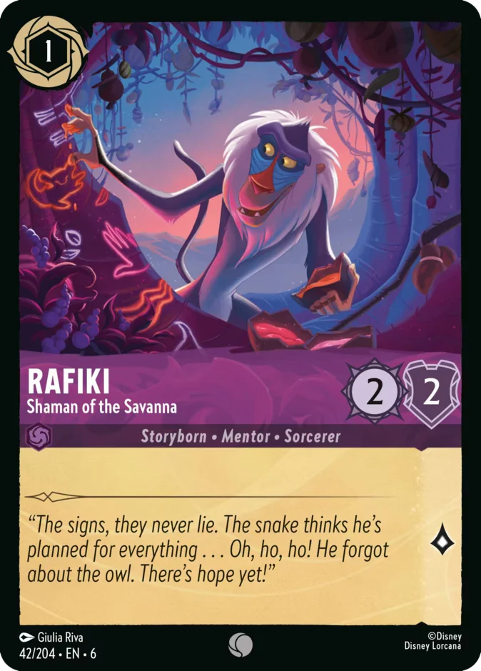 Rafiki - Shaman of the Savanna 「6-42」「EN」