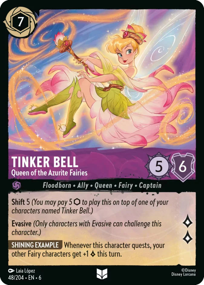 Tinker Bell - Queen of the Azurite Fairies 「6-48」「EN」