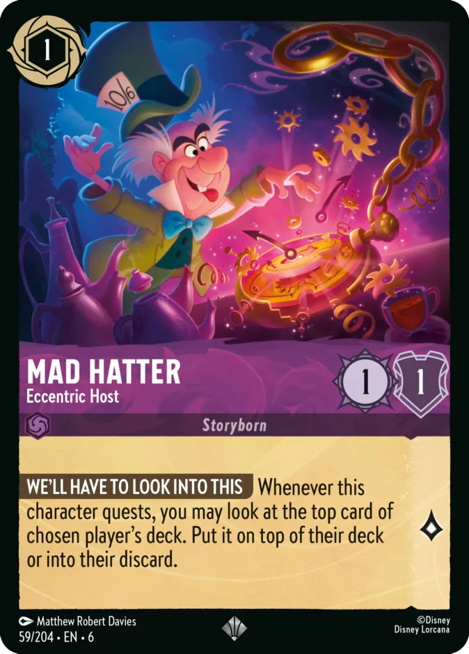 Mad Hatter - Eccentric Host 「6-59」「EN」