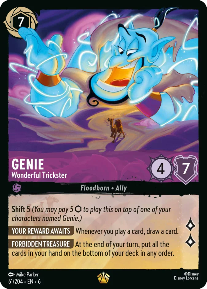 Genie - Wonderful Trickster 「6-61」「EN」