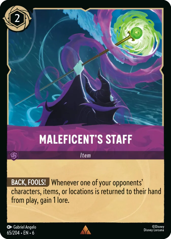 Maleficent's Staff 「6-65」「EN」