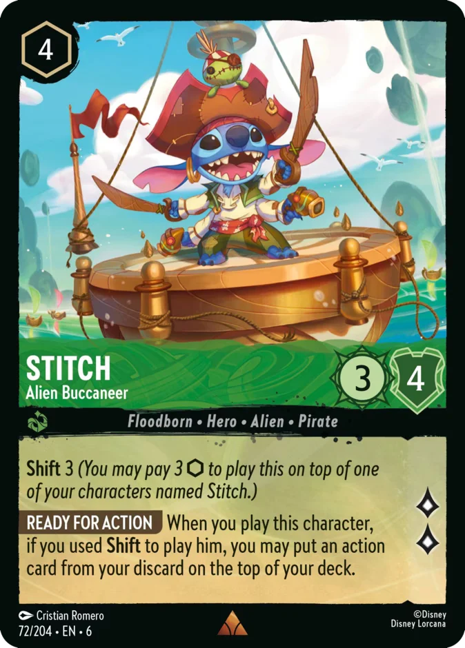 Stitch - Alien Buccaneer 「6-72」「EN」