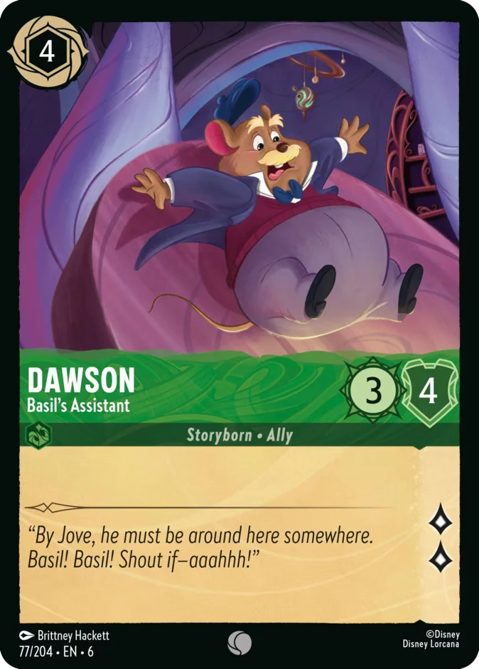 Dawson - Basil's Assistant 「6-77」「EN」