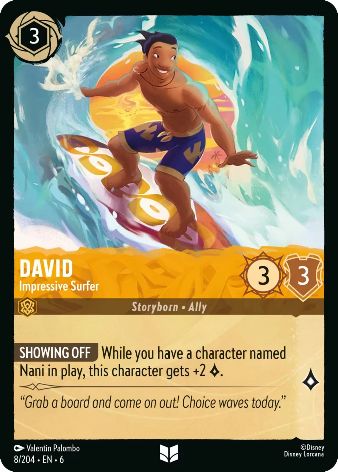 David - Impressive Surfer 「6-8」「EN」
