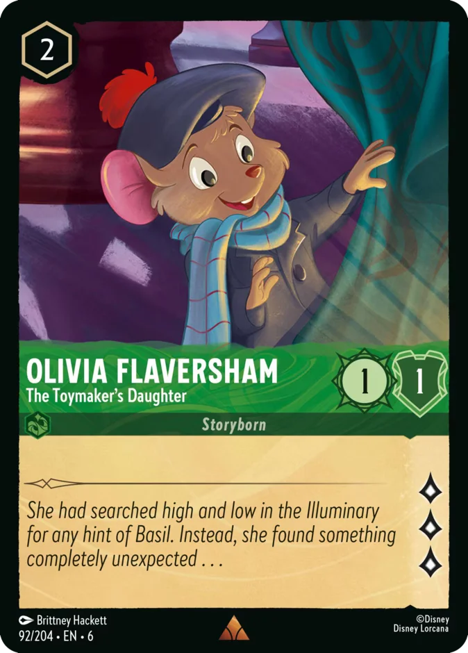 Olivia Flaversham - The Toymaker's Daughter 「6-92」「EN」
