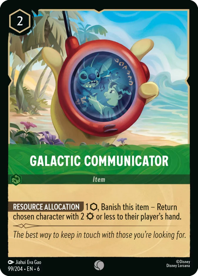 Galactic Communicator 「6-99」「EN」