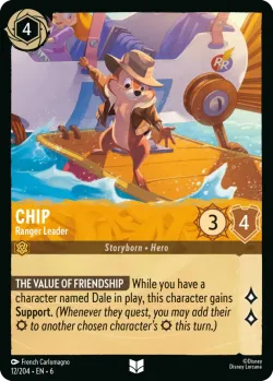 Chip - Ranger Leader #12 · Disney Lorcana