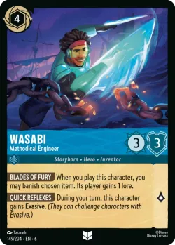 Wasabi - Methodical Engineer #149 · Disney Lorcana