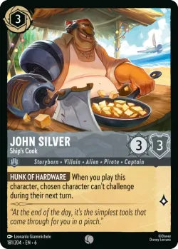 John Silver - Ship's Cook 「6-181」「EN」