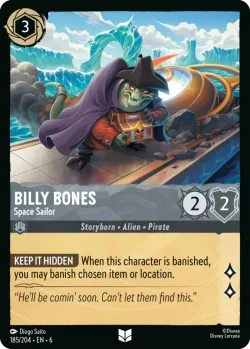 Billy Bones - Space Sailor 「6-185」「EN」