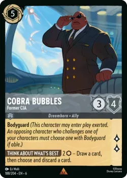 Cobra Bubbles - Former CIA 「6-188」「EN」