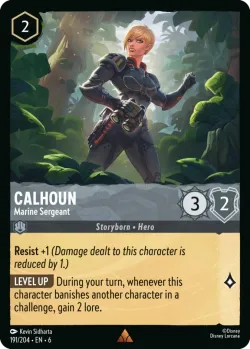 Calhoun - Marine Sergeant 「6-191」「EN」