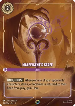 Maleficent's Staff 「6-210」「EN」