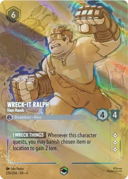 Wreck-It Ralph - Ham Hands 「6-220」「EN」