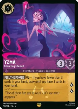 Yzma - Conniving Chemist #56 · Disney Lorcana