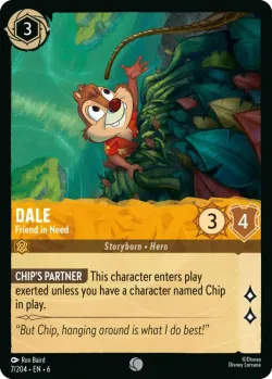 Dale - Friend in Need #7 · Disney Lorcana