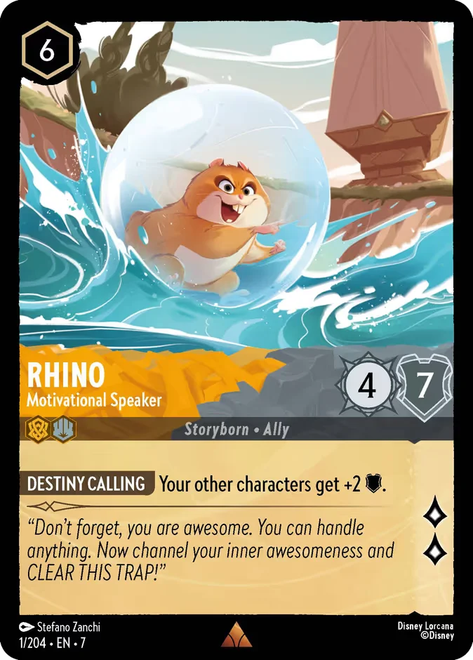 Rhino - Motivational Speaker 「7-1」「EN」