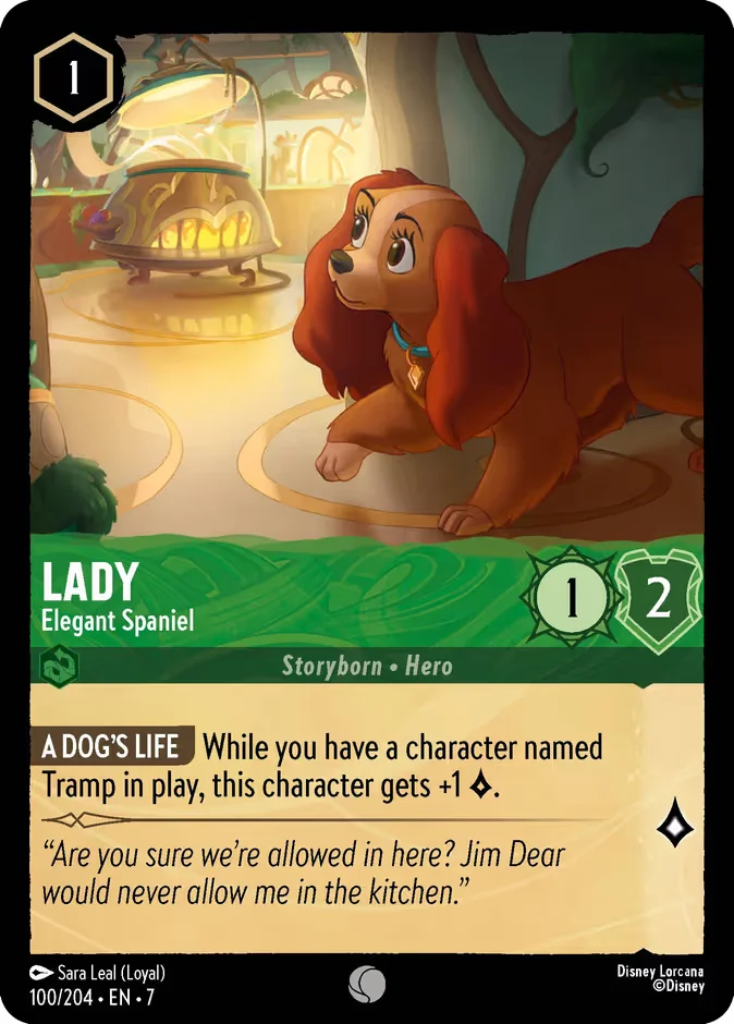 Lady - Elegant Spaniel 「7-100」「EN」