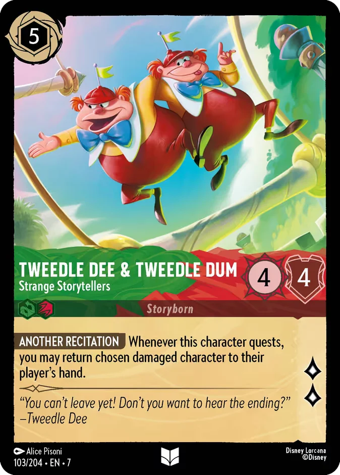 Tweedledee & Tweedledum - Strange Storytellers 「7-103」「EN」