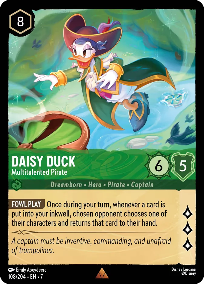 Daisy Duck - Multitalented Pirate 「7-108」「EN」