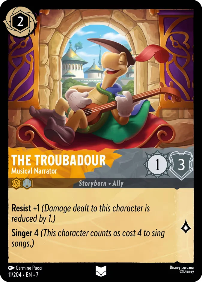 The Troubadour - Musical Narrator 「7-11」「EN」