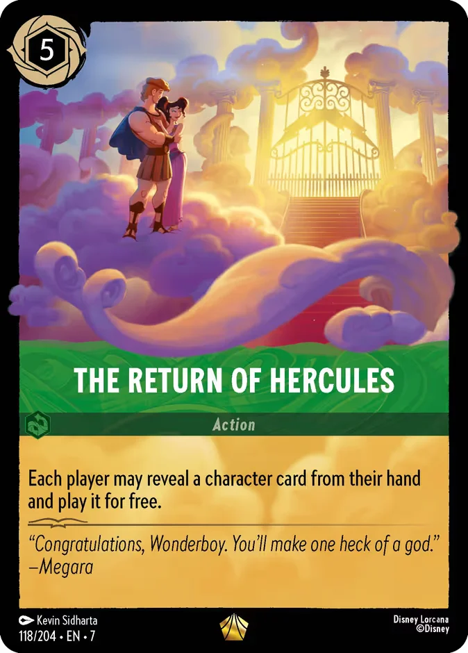 The Return of Hercules 「7-118」「EN」