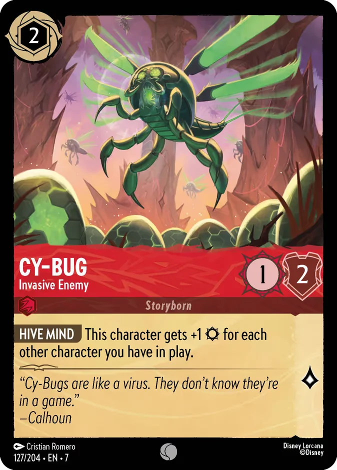 Cy-Bug - Invasive Enemy 「7-127」「EN」