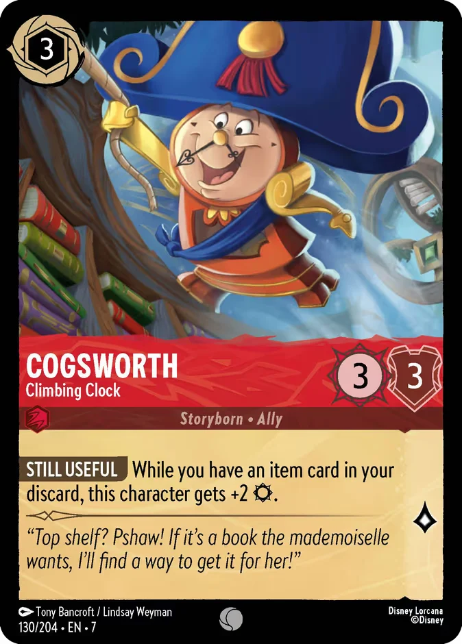 Cogsworth - Climbing Clock 「7-130」「EN」
